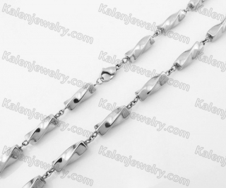 Stainless Steel Necklace KJN540010