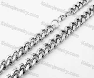 Stainless Steel Necklace KJN540012