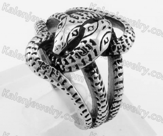 Stainless Steel Snake Ring KJR330176
