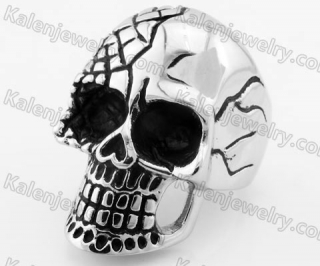 Stainless Steel Skull Ring KJR330177