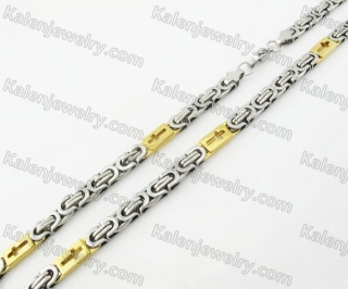 Stainless Steel Necklace KJN750048