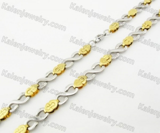 Stainless Steel Necklace KJN750052