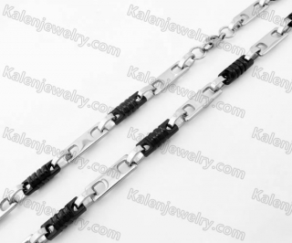 Stainless Steel Necklace KJN750057