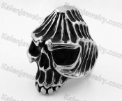 Stainless Steel Skull Ring KJR350348