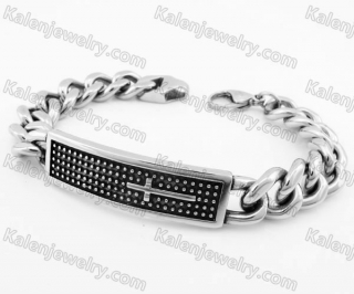 Stainless Steel Cross Bracelet KJB170270