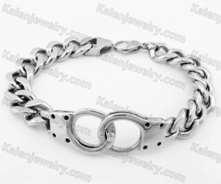Stainless Steel Handcuffs Bracelet KJB170275