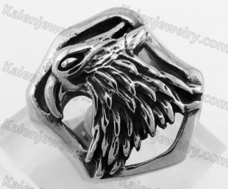 Stainless Steel Eagle Ring KJR370584