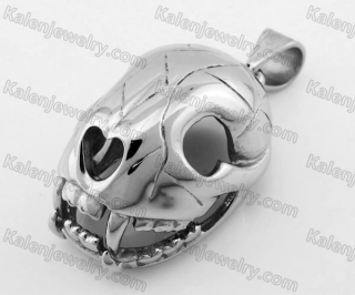 Stainless Steel Skull Pendant KJP780001