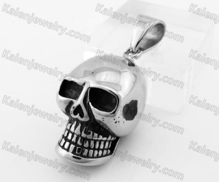 Stainless Steel Skull Pendant KJP780016