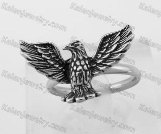 Stainless Steel Eagle Ring For Girls KJB490007