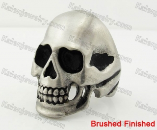 Stainless Steel Skull Ring KJR550073