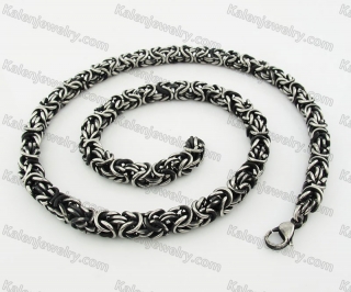 Stainless Steel Necklace KJN370011