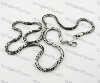 Stainless Steel Necklace KJN370015