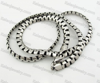 Stainless Steel Necklace KJN370017