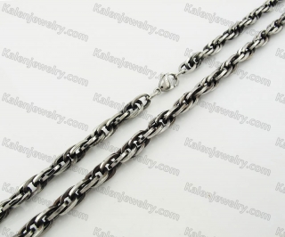 Stainless Steel Necklace KJN370020