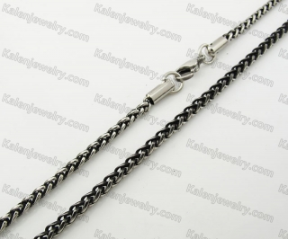 Stainless Steel Necklace KJN370028