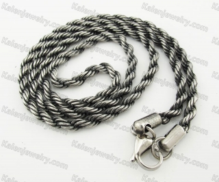 Stainless Steel Necklace KJN370033