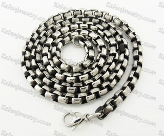 Stainless Steel Necklace KJN370038