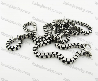 Stainless Steel Necklace KJN370043