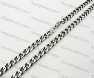 Stainless Steel Necklace KJN370045