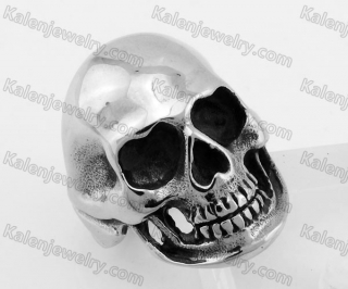 Stainless Steel Skull Ring KJR370610