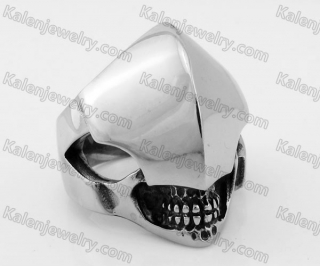 Stainless Steel Skull Ring KJR370617