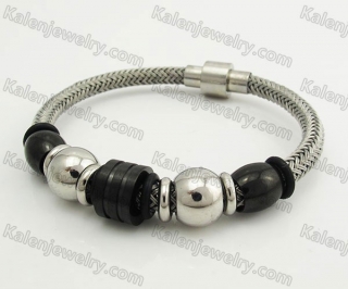 Stainless Steel Wire Bracelet KJB490003-1