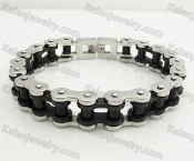 13mm wide Stainless Steel Bicycle Chain Bracelet KJB360032