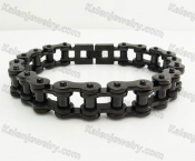 13mm wide Stainless Steel Bicycle Chain Bracelet KJB360036