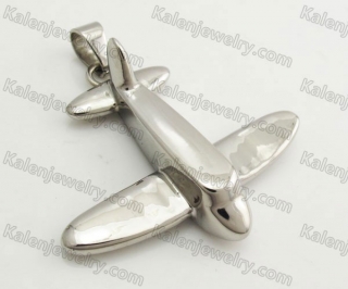 Stainless Steel Aircraft Pendant KJP330203