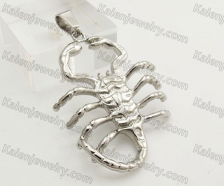 Stainless Steel Scorpion Pendant KJP051410