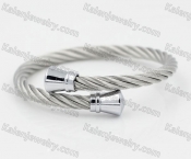 Stainless Steel Wire Cable Bangle KJB850009