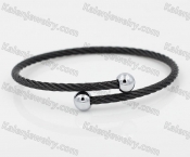 Stainless Steel Wire Cable Bangle KJB860012