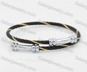 Stainless Steel Wire Cable Bangle KJB860016