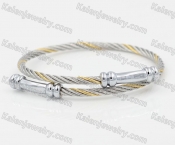 Stainless Steel Wire Cable Bangle KJB860018