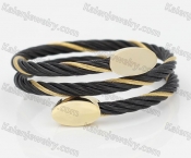 Stainless Steel Wire Cable Bangle KJB860022