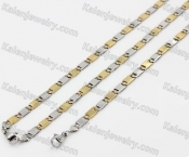 590/210×6.1 mm Bracelet and Necklace Set  KJS750084