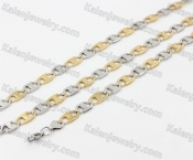 565/230×10 mm Bracelet and Necklace Set  KJS750090
