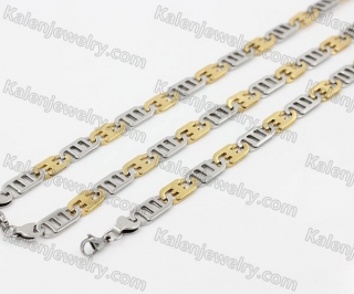 560/215×10.2 mm Bracelet and Necklace Set  KJS750091