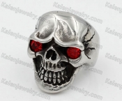 Stainless Steel Skull Ring KJR370645