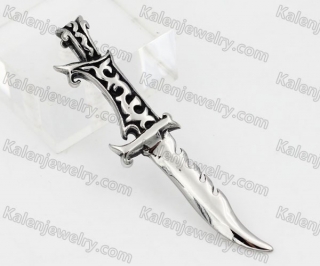 Stainless Steel Lan Bo Jungle Hunting Knife Pendant KJP350271