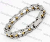 11mm wide Steel Bicycle Chain Bracelet KJB100194