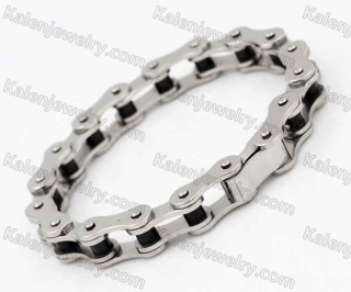 11mm wide Steel Bicycle Chain Bracelet KJB100195