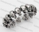 Stainless Steel Skull Bracelet KJB600008