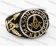 Steel Masonic Ring KJR900001