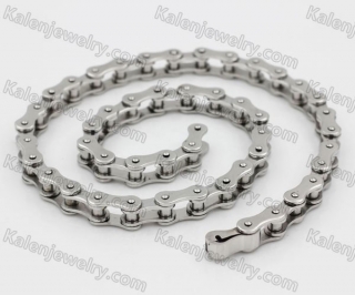 Bicycle Chain Necklace KJN100095