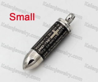 Openning Lid Bullet Pendant KJP100-0318