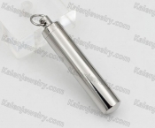 48.1×8.9 mm   Openning Lid Perfume Bottle Pendant KJP100-0363