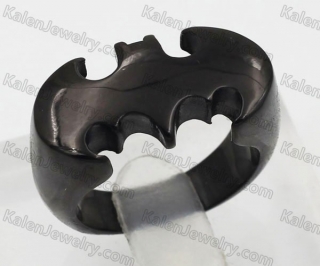 Black Bat Man Ring KJR350706