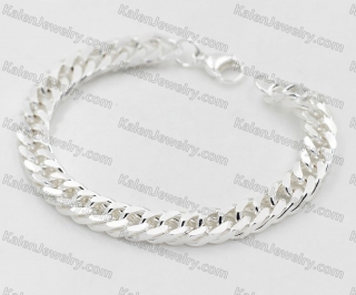 Silver Plating Stainless Steel Bracelet KJB000002